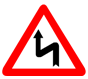 Left reverse bend